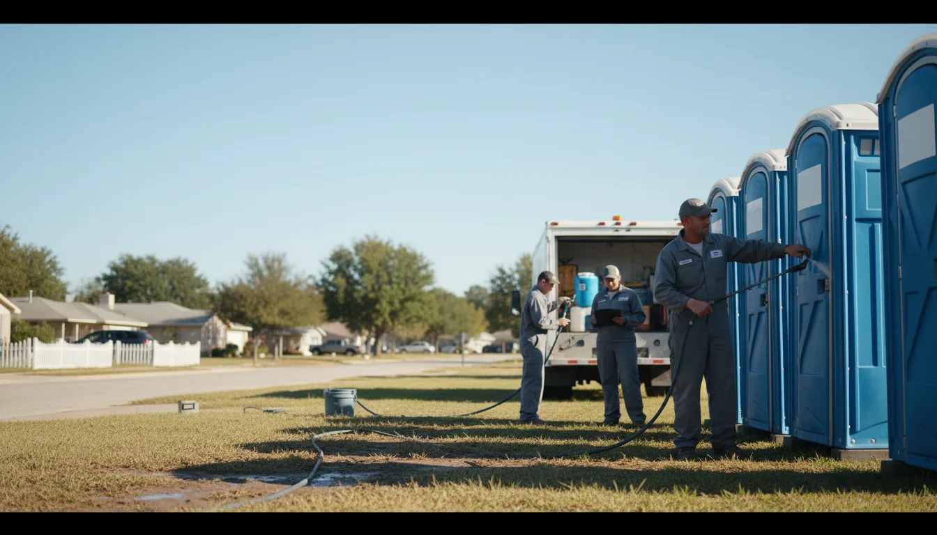 Long-Term Portable Toilet Rental in Sharps, VA near me
